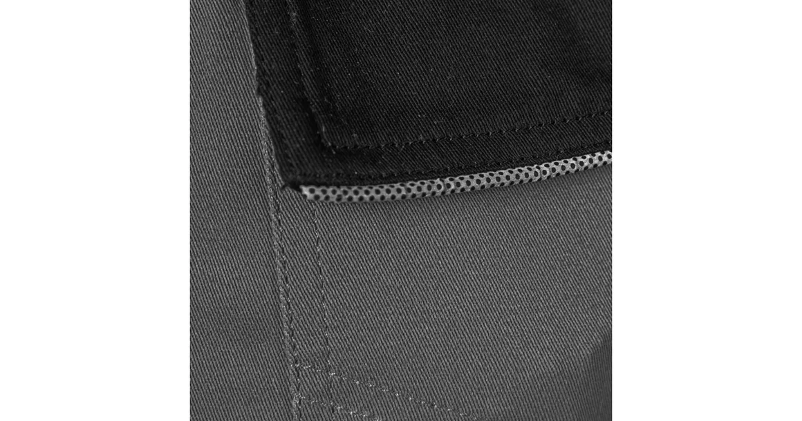 Kép 13/13 - Munkaruha Högert EDGAR Kantáros munkavédelmi nadrág, grafit, 2XL