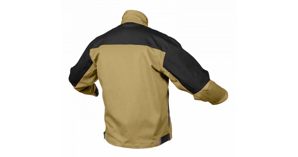 Kép 2/12 - Munkaruha Högert EDGAR Munkavédelmi kabát, bézs, S