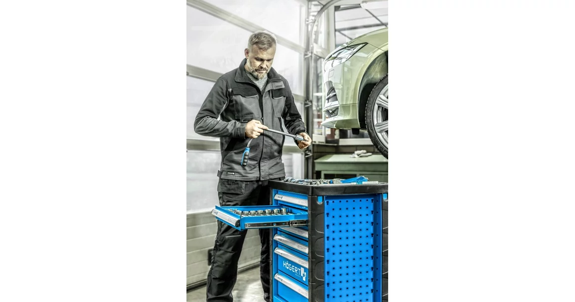 Kép 6/11 - Munkaruha Högert EDGAR Munkavédelmi kabát, grafit, 3XL