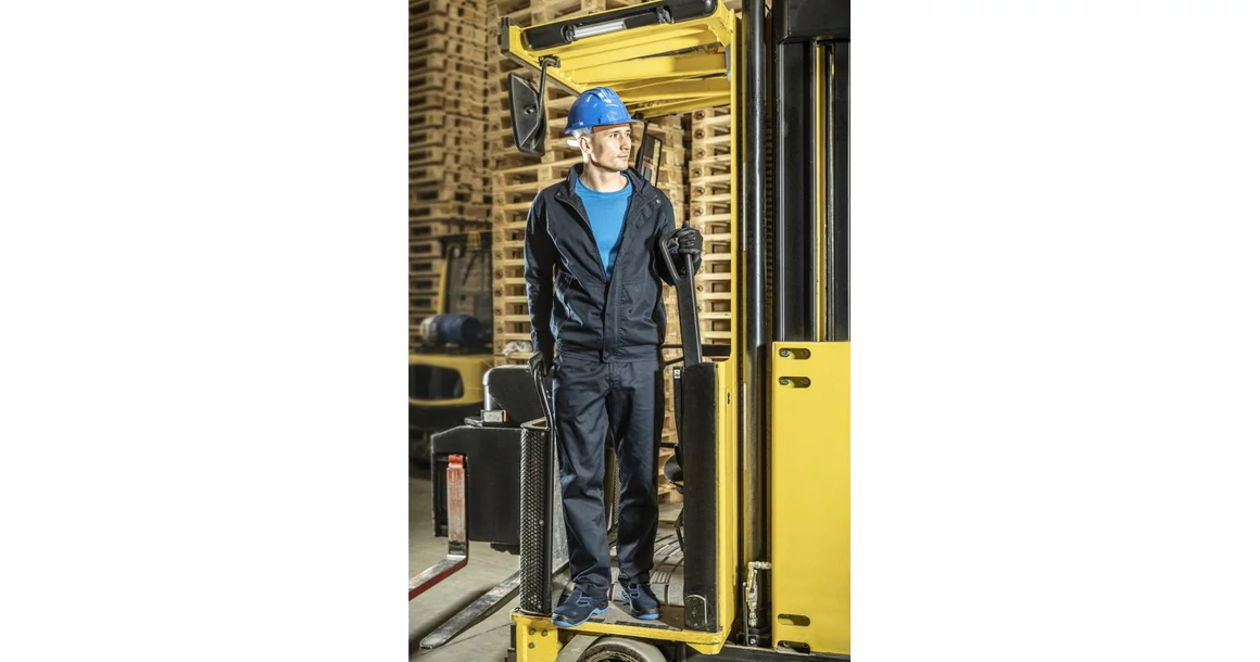 Kép 5/5 - Munkaruha Högert FABIAN Munkavédelmi nadrág, sötétkék, 4XL