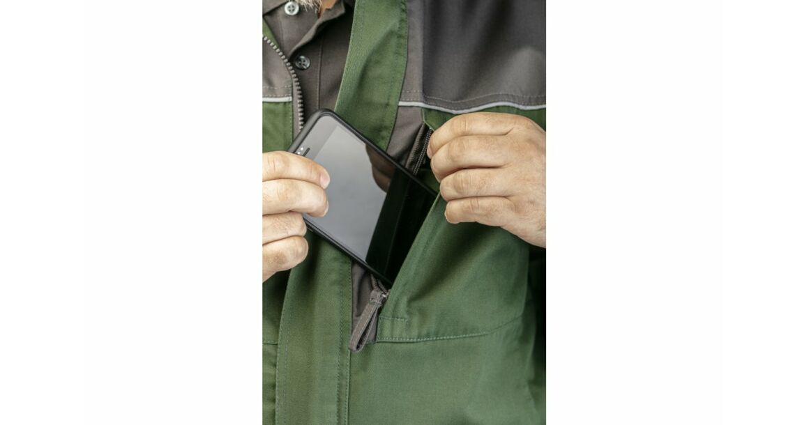 Kép 4/8 - Munkaruha Högert RUWER Munkavédelmi kabát, zöld, S