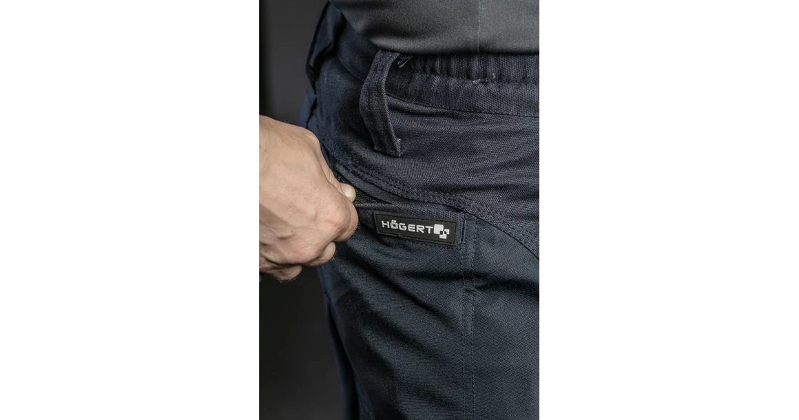 Kép 11/13 - Munkaruha Högert NEKAR Lengozsebes nadrág, sötétkék, S