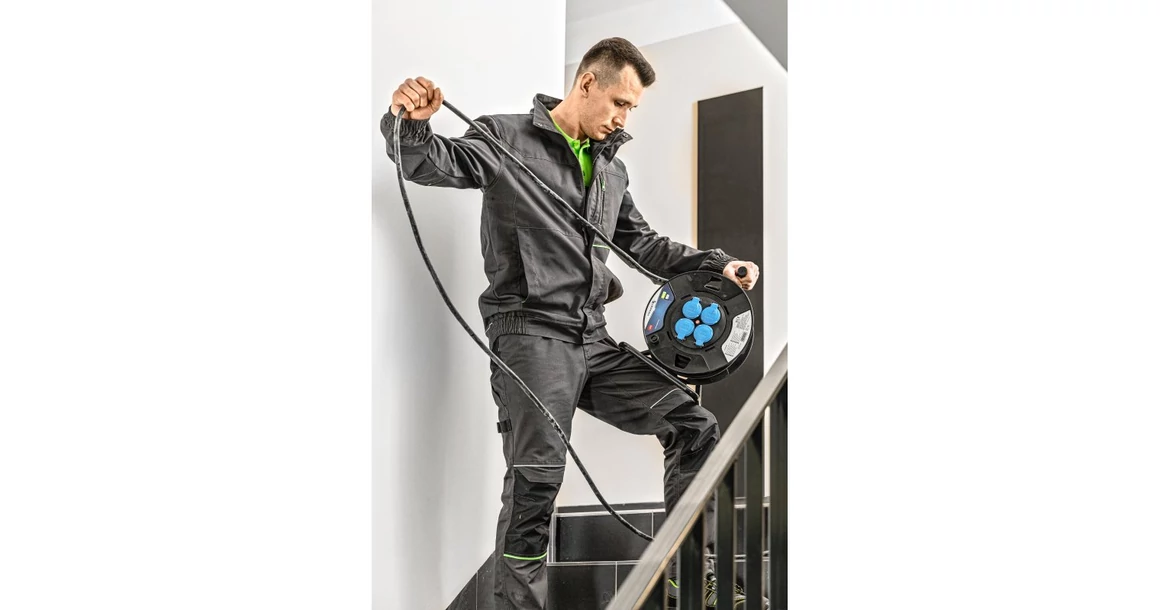 Kép 7/7 - Munkaruha Högert LEMBERG Munkavédelmi kabát, sötétszürke, S