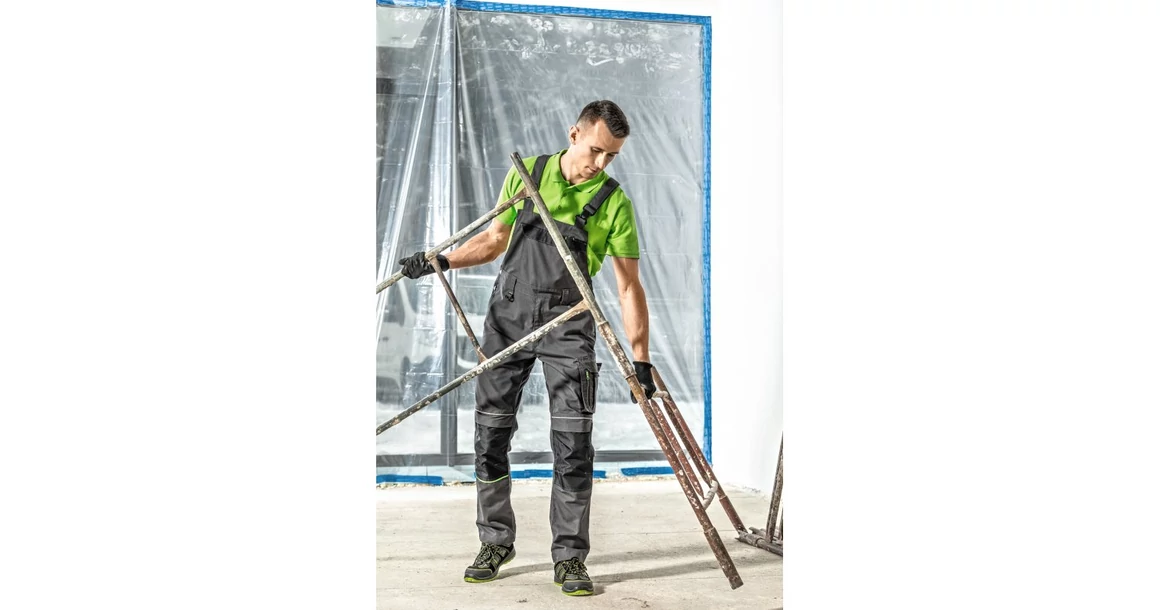 Kép 6/9 - Munkaruha Högert LEMBERG Munkavédelmi nadrág, sötétszürke, S