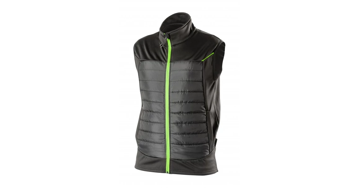 Kép 1/6 - Munkaruha Högert MADS Hibrid mellény, fekete, S