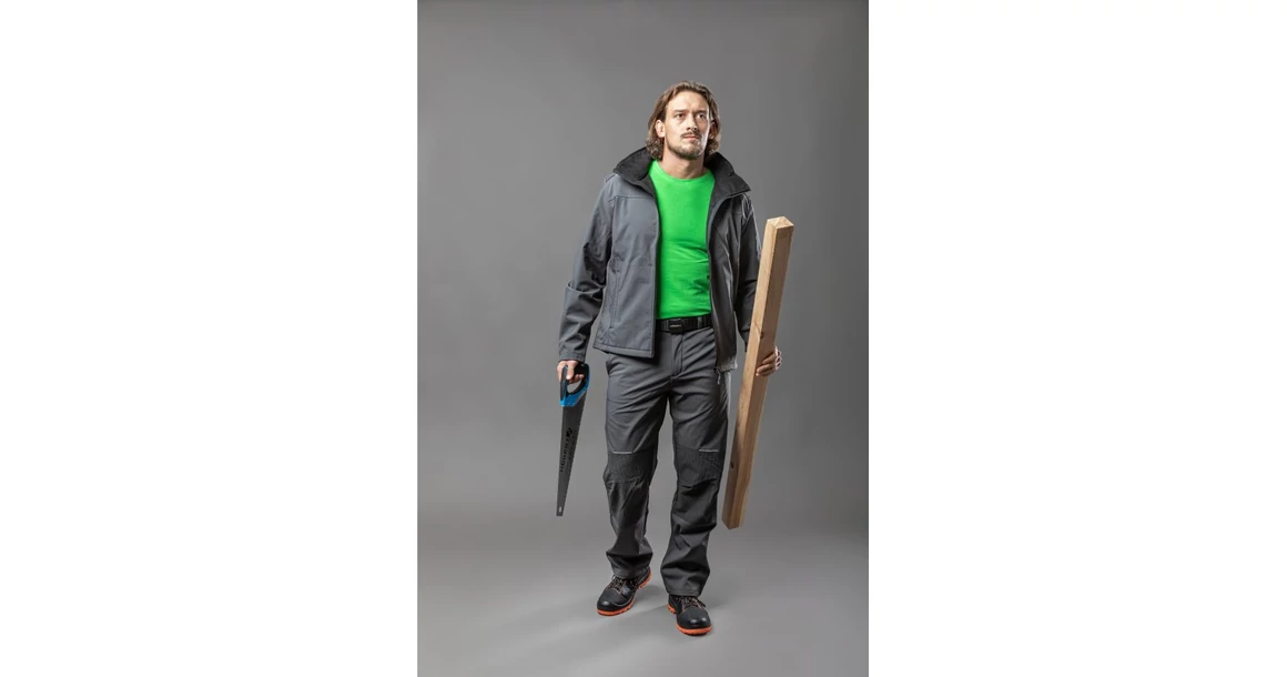 Kép 5/6 - Munkaruha Högert VILS Pamut póló, világoszöld, 3XL