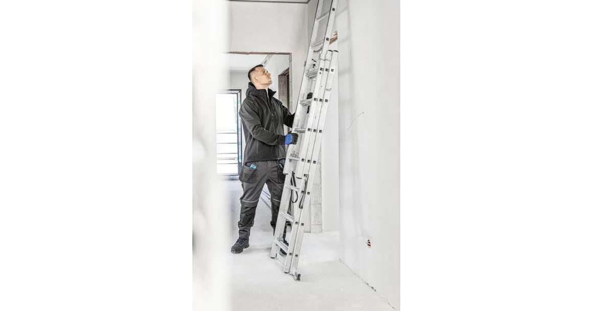 Kép 5/8 - Munkaruha Högert HASSO Munkavédelmi nadrág, sötét szürke 2XL (56)