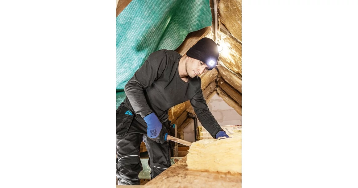 Kép 7/8 - Munkaruha Högert HASSO Munkavédelmi nadrág, sötét szürke 2XL (56)