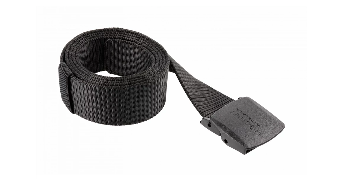 Kép 1/2 - Munkaruha Högert SOGEL öv műanyag csattal, univerzális, fekete, 130 cm