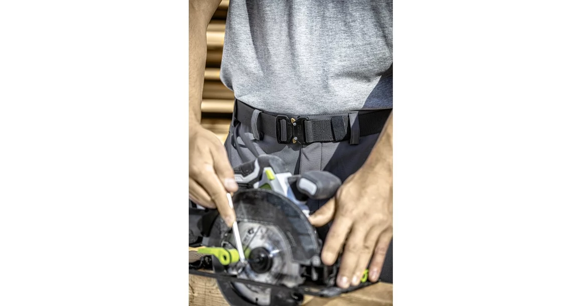 Kép 3/3 - Munkaruha Högert TAKTISCH öv műanyag csattal, univerzális, fekete, 130 cm