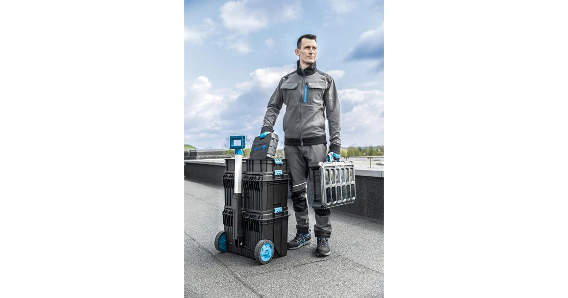 Kép 7/13 - Munkaruha Högert TAUBER Munkavédelmi kabát, 4 irányban nyújtható 2XL