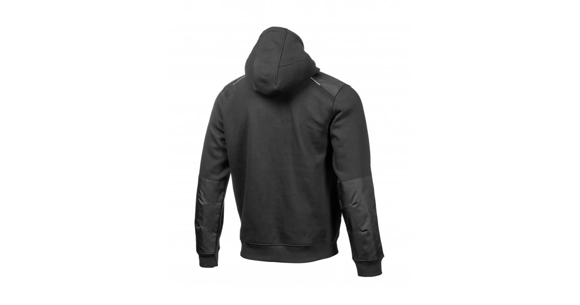 Kép 2/5 - Munkaruha Högert THEO Munkavédelmi pulóver kapucnival, fekete 2XL (56)