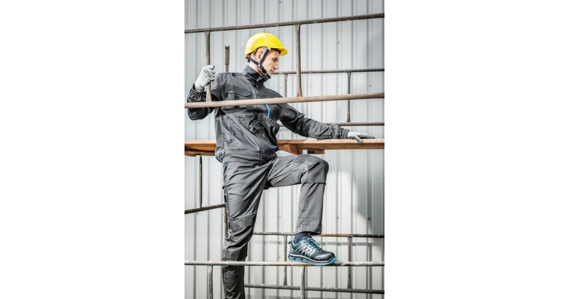 Kép 6/9 - Munkaruha Högert WURNITZ Munkavédelmi nadrág, sötét szürke, 3XL (58)