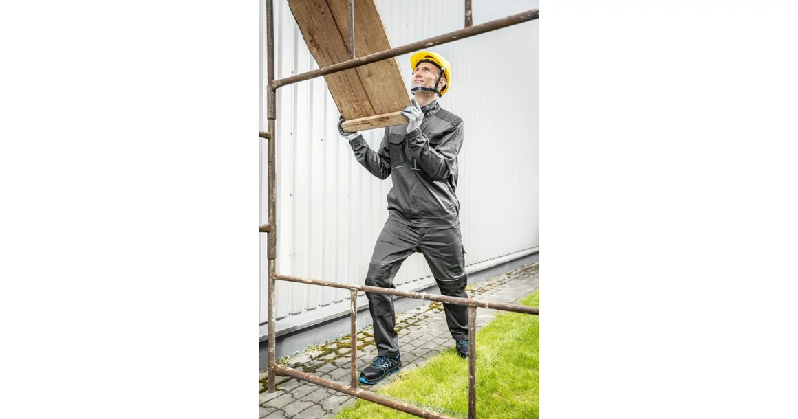 Kép 7/9 - Munkaruha Högert WURNITZ Munkavédelmi nadrág, sötét szürke, 3XL (58)