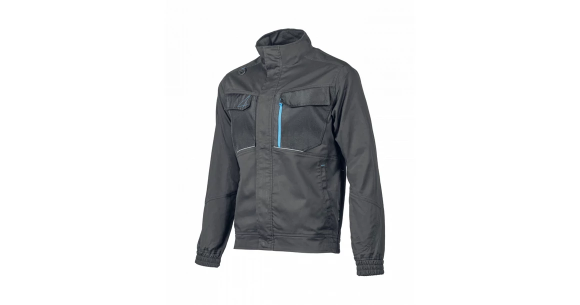 Kép 1/7 - Munkaruha Högert WURNITZ Munkavédelmi kabát, grafit, 2XL