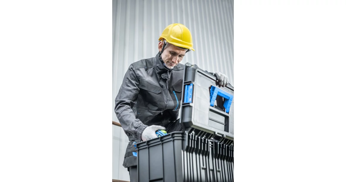 Kép 5/7 - Munkaruha Högert WURNITZ Munkavédelmi kabát, grafit, 2XL