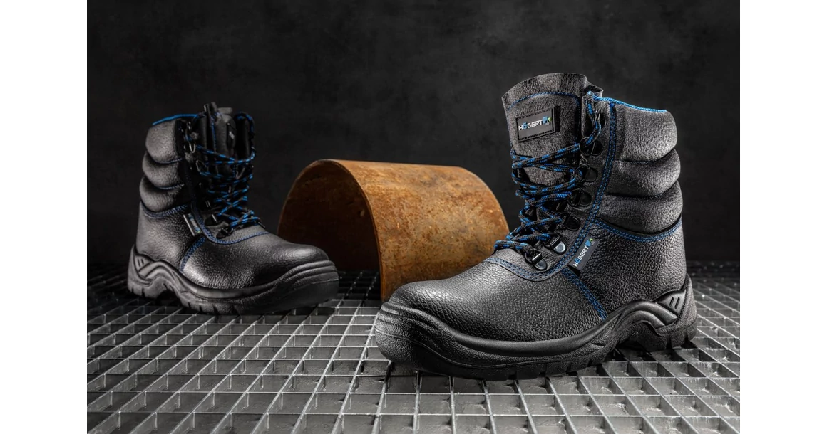 Kép 7/7 - Munkaruha Högert ZORGE Munkavédelmi bakancs S1P SRC, fekete, 40