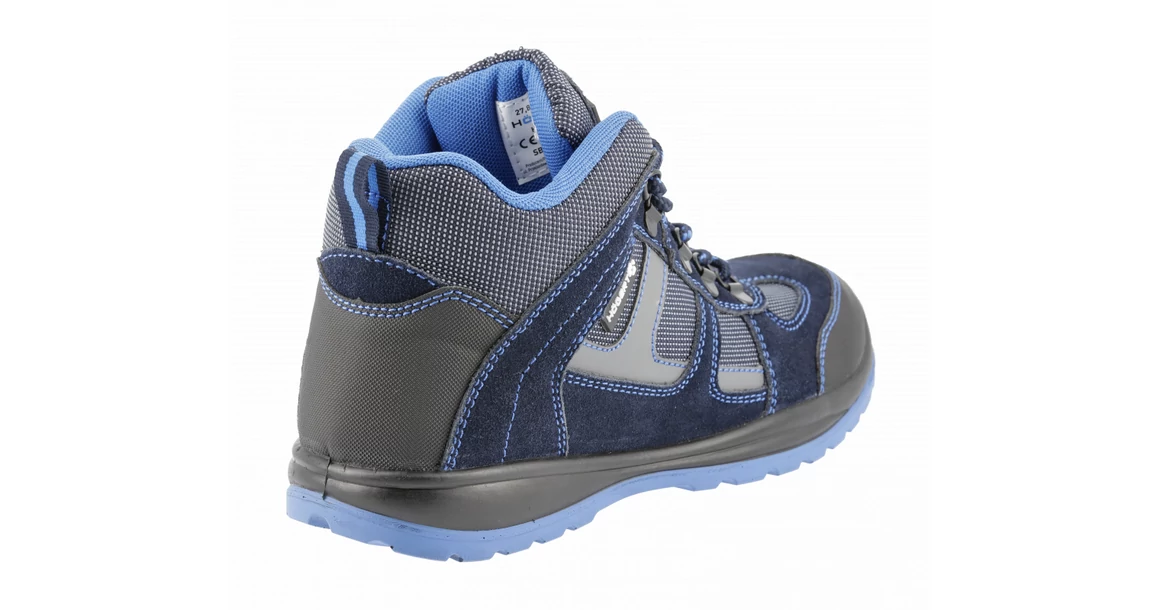 Kép 4/7 - Munkaruha Högert HOSEL SB SRA munkavédelmi bakancs, kéK, 40