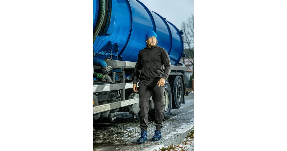 Kép 7/7 - Munkaruha Högert HOSEL SB SRA munkavédelmi bakancs, kéK, 40