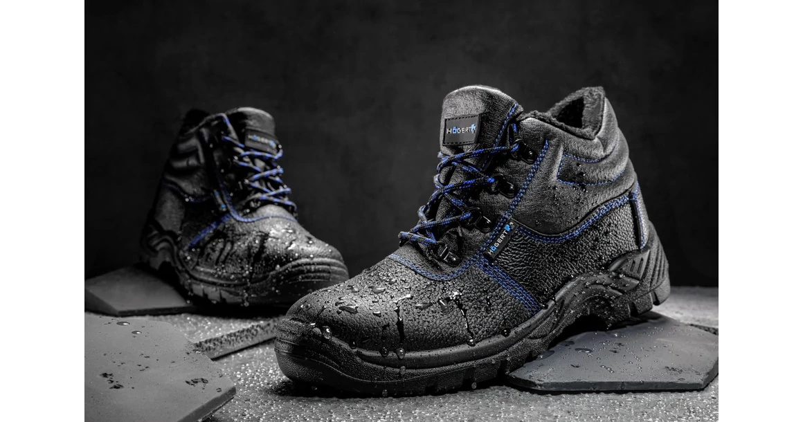 Kép 7/9 - Munkaruha Högert MURITZ Bélelt munkavédelmi bakancs S3 SRC, fekete, 39