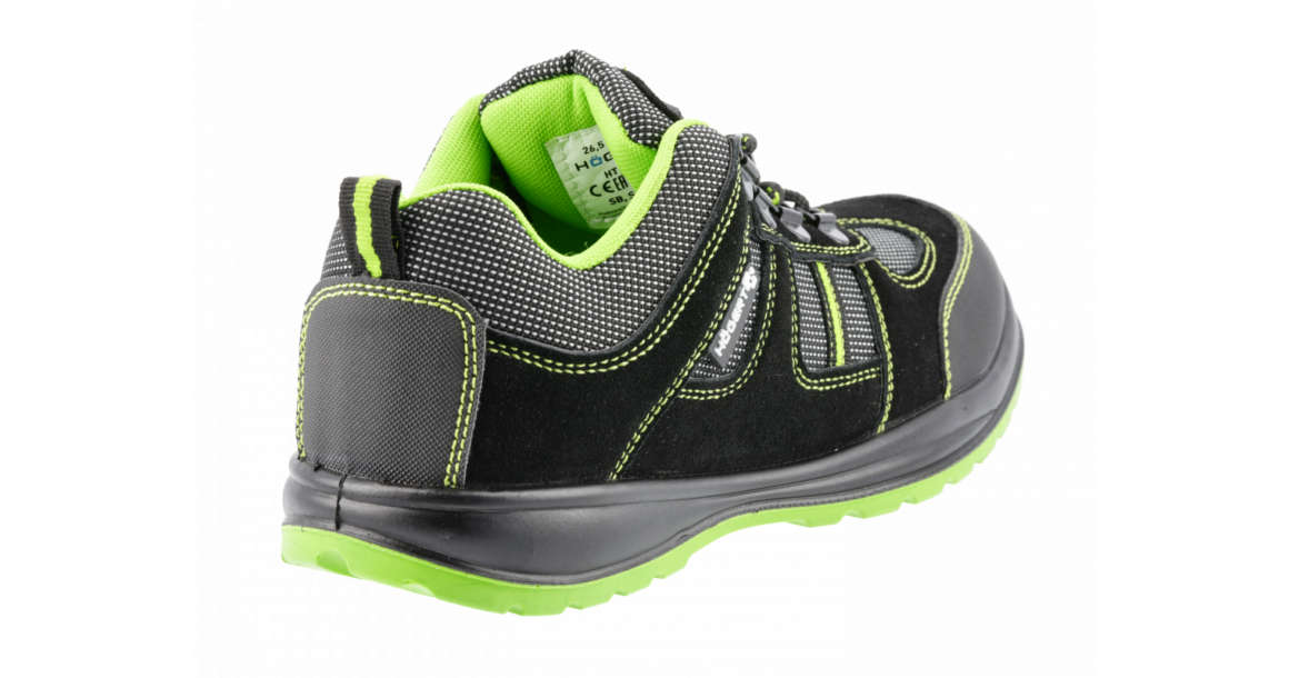 Kép 4/9 - Munkaruha Högert PLAUER Munkavédelmi cipő SB SRA, zöld, 40