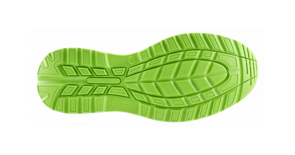 Kép 6/9 - Munkaruha Högert PLAUER Munkavédelmi cipő SB SRA, zöld, 40