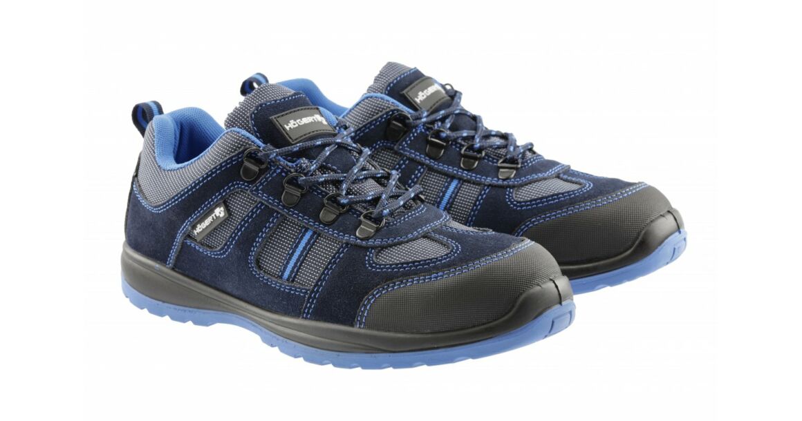 Kép 1/7 - Munkaruha Högert PLAUER Munkavédelmi cipő SB SRA, kék, 40
