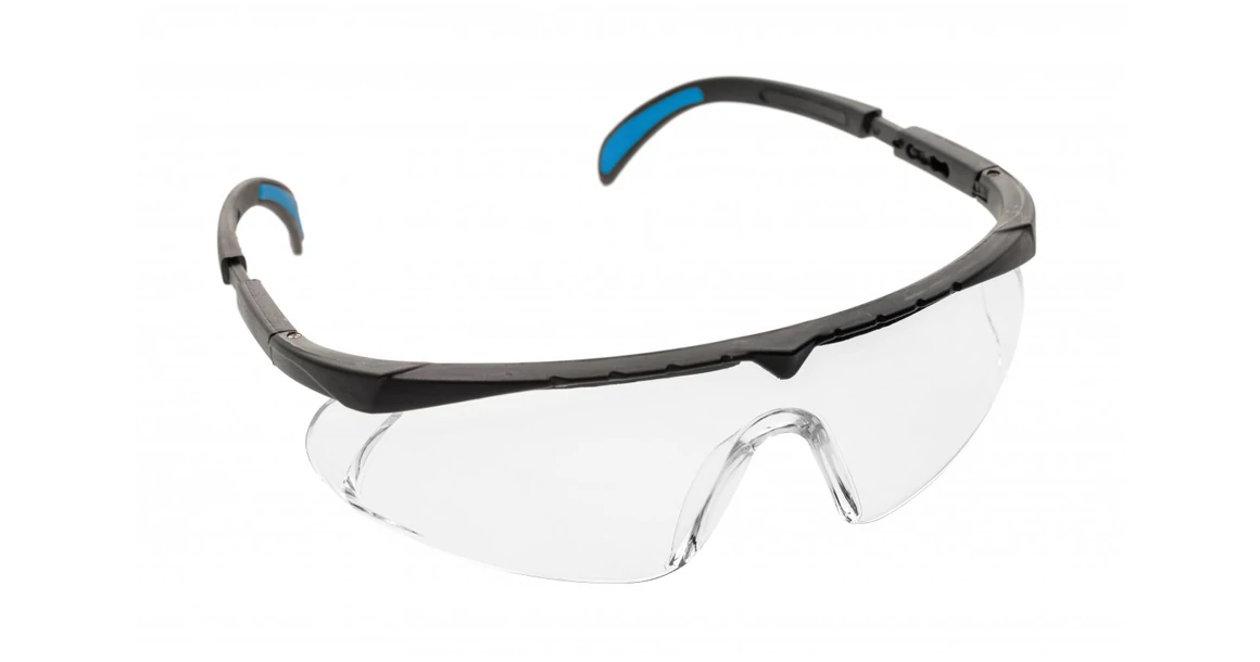Kép 1/5 - Munkaruha Högert BOMST Átlátszó biztonsági szemüveg, univerzális