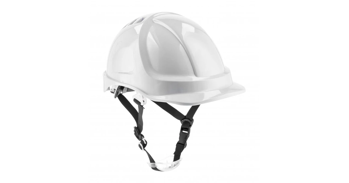 Kép 1/6 - Munkaruha Högert PLONER védősisak, 4 pontos, fehér
