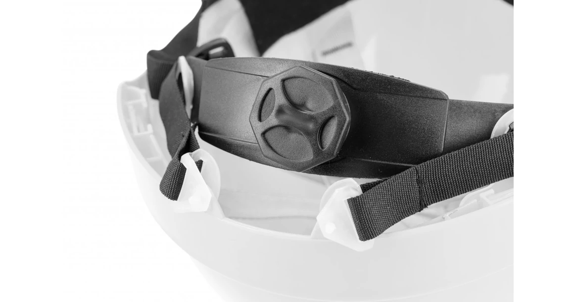 Kép 3/6 - Munkaruha Högert PLONER védősisak, 4 pontos, fehér