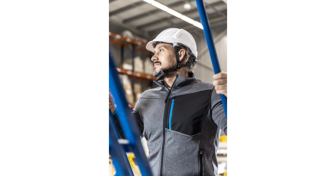 Kép 5/6 - Munkaruha Högert PLONER védősisak, 4 pontos, fehér