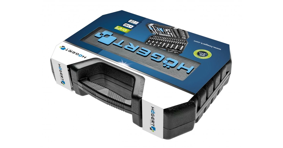 Kép 3/3 - Szerszám Högert Szerszámkészlet, 112db-os, tárolóban