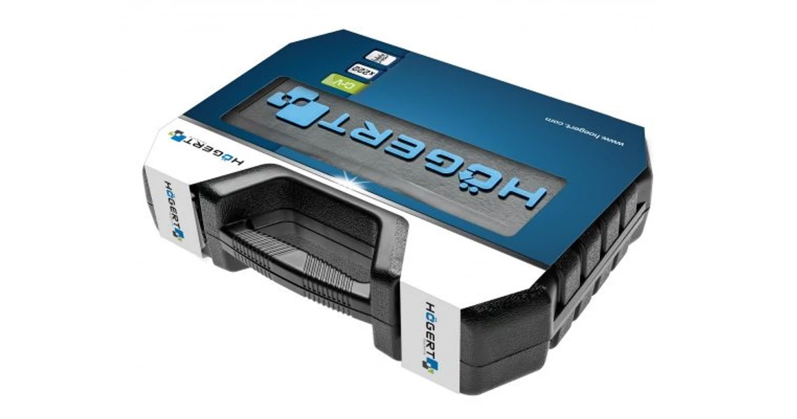 Kép 2/4 - Szerszám Högert Szerszámkészlet, 222db-os, tárolóban