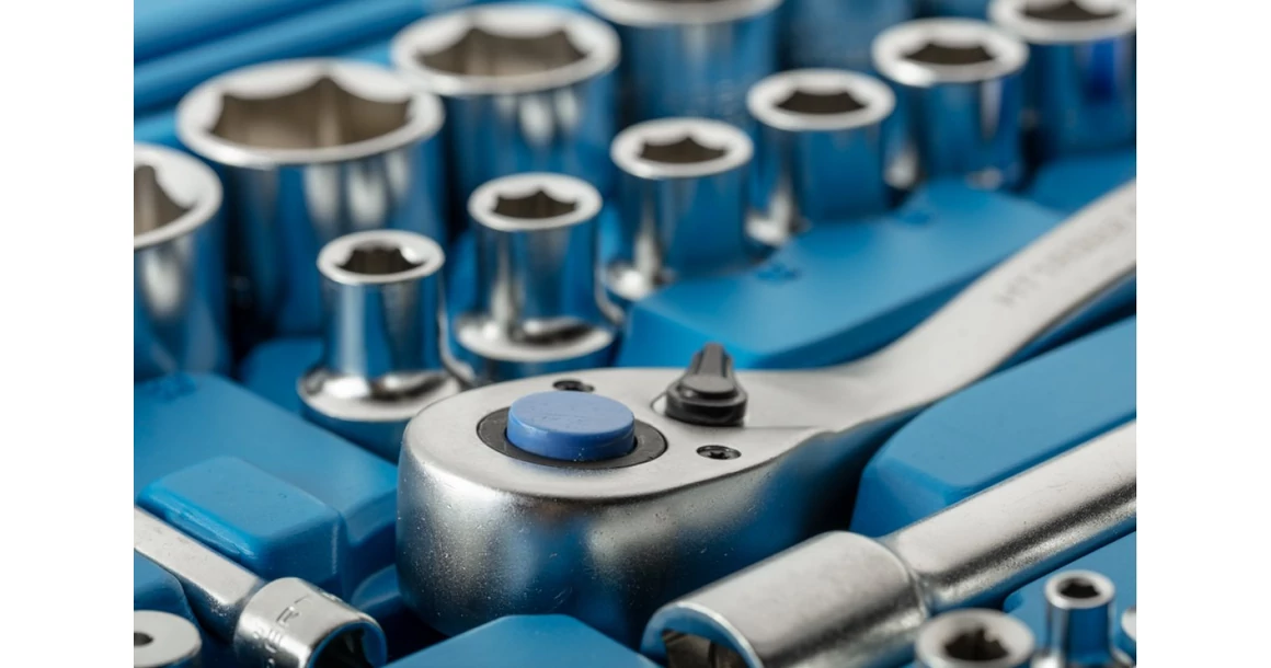 Kép 4/4 - Szerszám Högert Szerszámkészlet,  89db-os, tárolóban