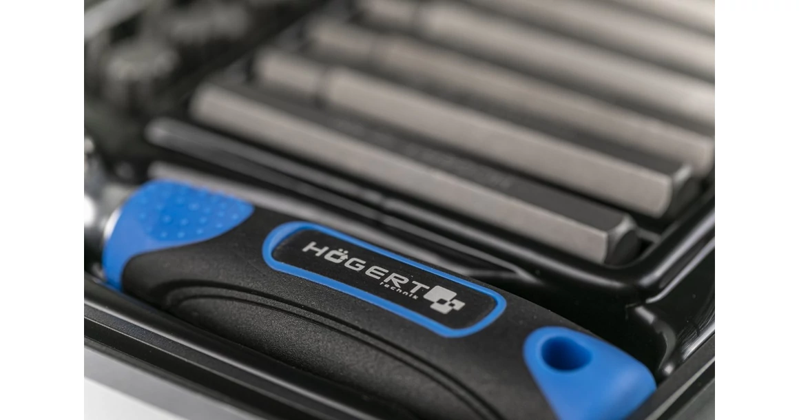 Kép 3/4 - Szerszám Högert Szerszámkészlet,  37db-os, tárolóban