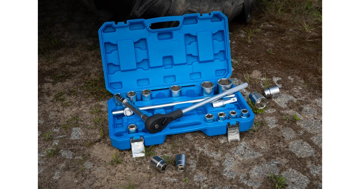 Kép 2/3 - Szerszám Högert Szerszámkészlet,  21db-os, tárolóban