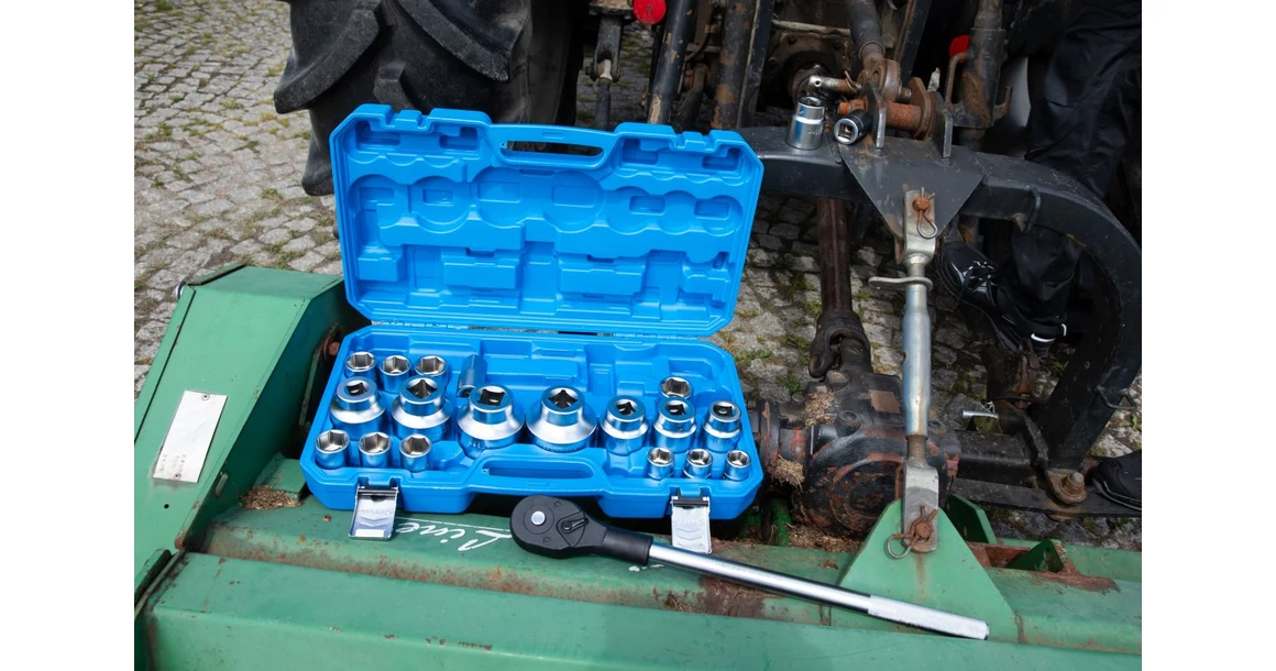 Kép 2/3 - Szerszám Högert Szerszámkészlet,  26db-os, tárolóban