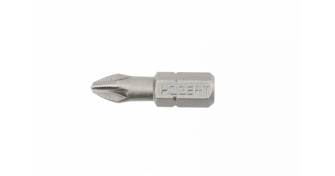 Kép 1/2 - Szerszám Högert Bitfej 25mm, PZ0, S2, DIN3126,  5db/csomag