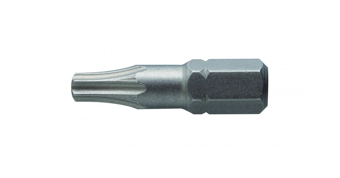 Kép 1/2 - Szerszám Högert Bitfej 25mm, T10, S2, DIN3126,  2db/csomag