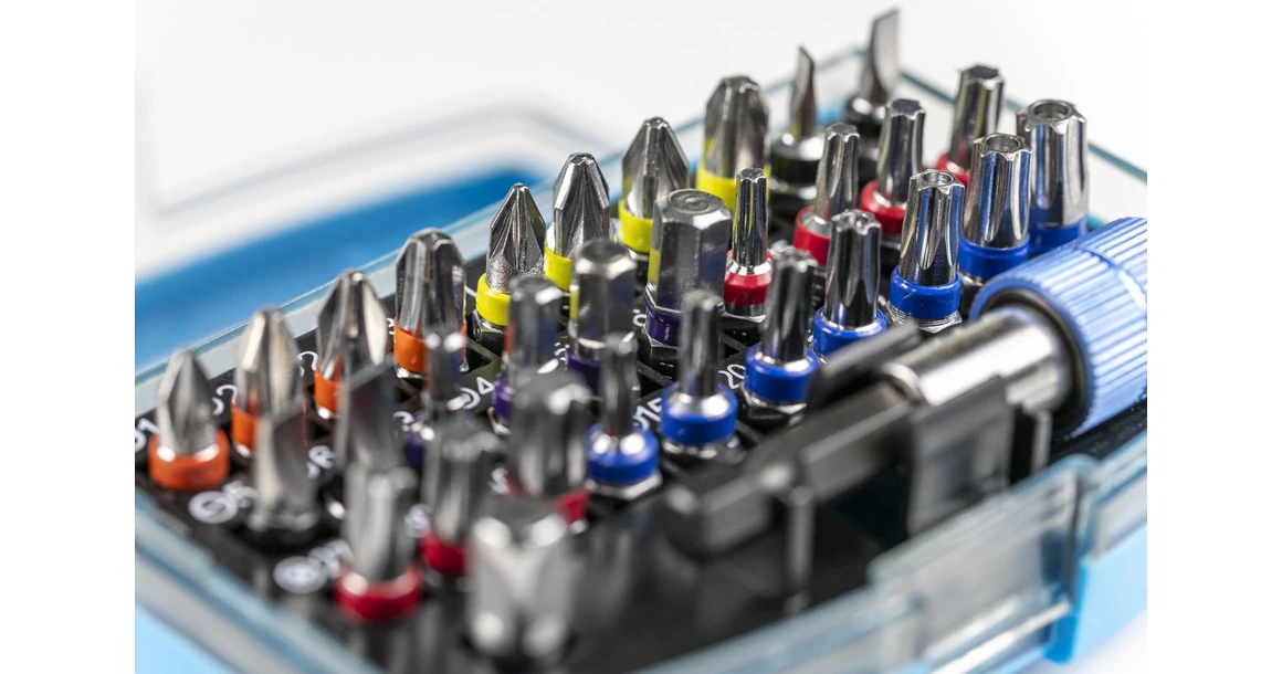 Kép 4/6 - Szerszám Högert Bit szett, 32db-os, S2