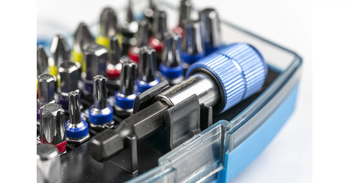 Kép 5/6 - Szerszám Högert Bit szett, 32db-os, S2