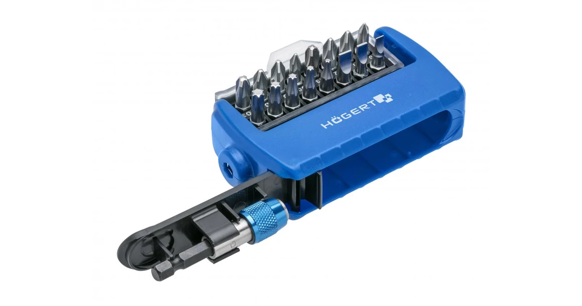 Kép 1/7 - Szerszám Högert Bit szett, 17db-os, S2