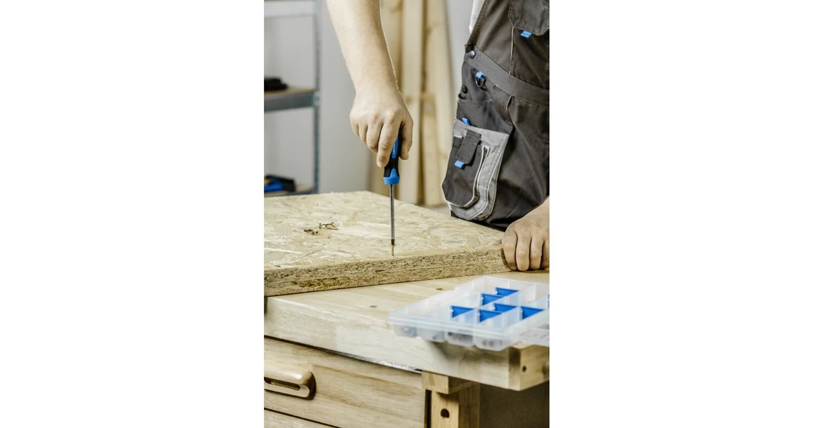 Kép 2/3 - Szerszám Högert Csavarhúzó, PH0, S2,  75/163mm