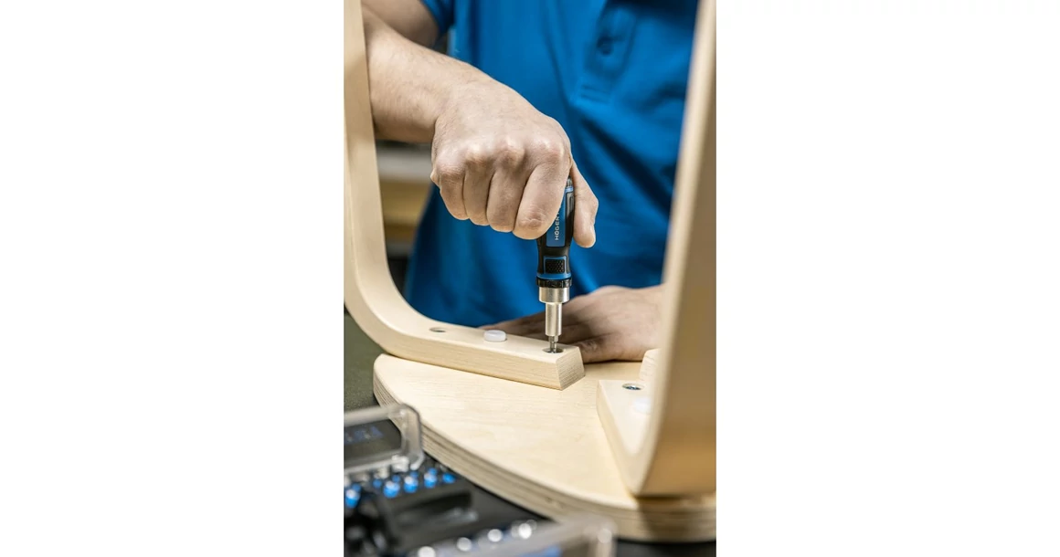 Kép 2/2 - Szerszám Högert Bit szett, 36 db-os, CrV, racsnis csavarbehajtóval