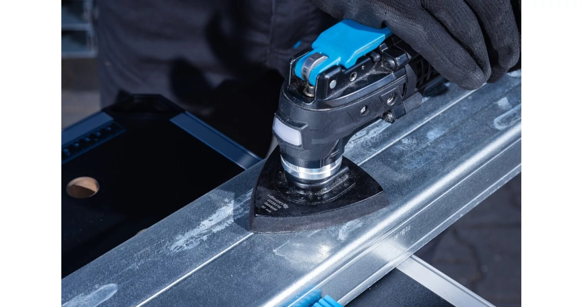 Kép 2/4 - Szerszám Högert Csiszolófej, háromszög, 90x90x90mm, Crv