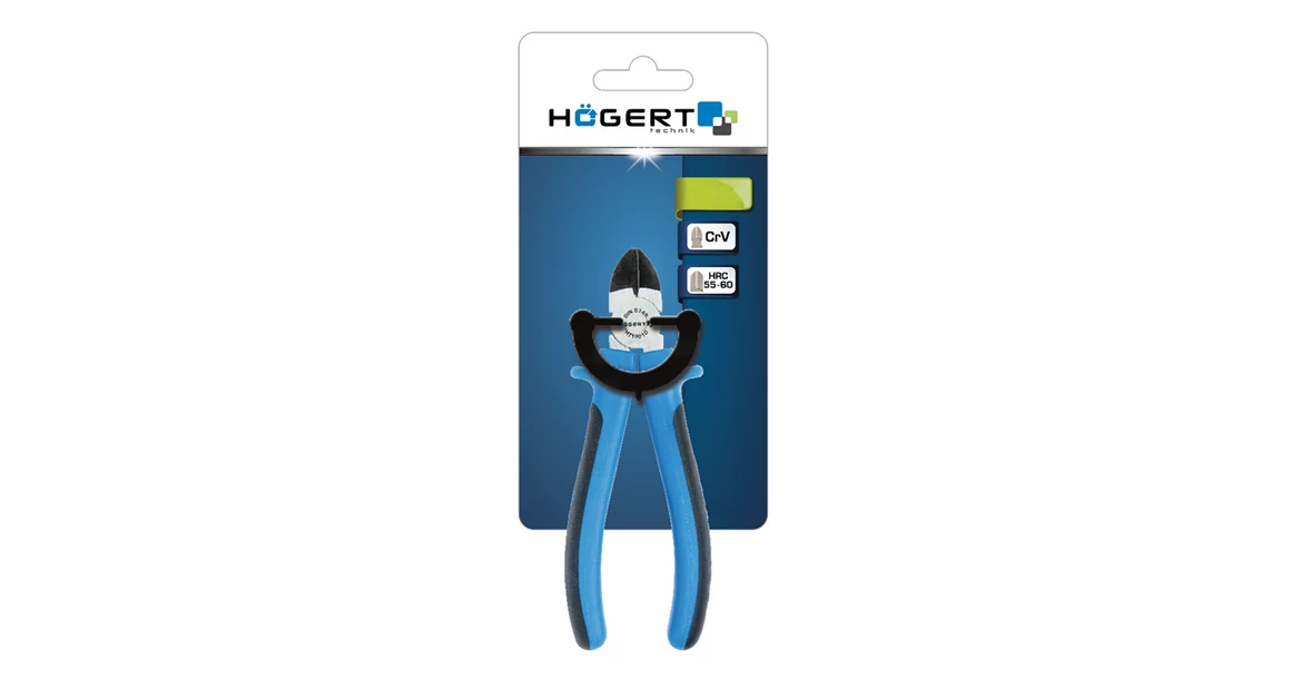 Kép 2/2 - Szerszám Högert Fogó, oldalcsípő, 180mm, CrV