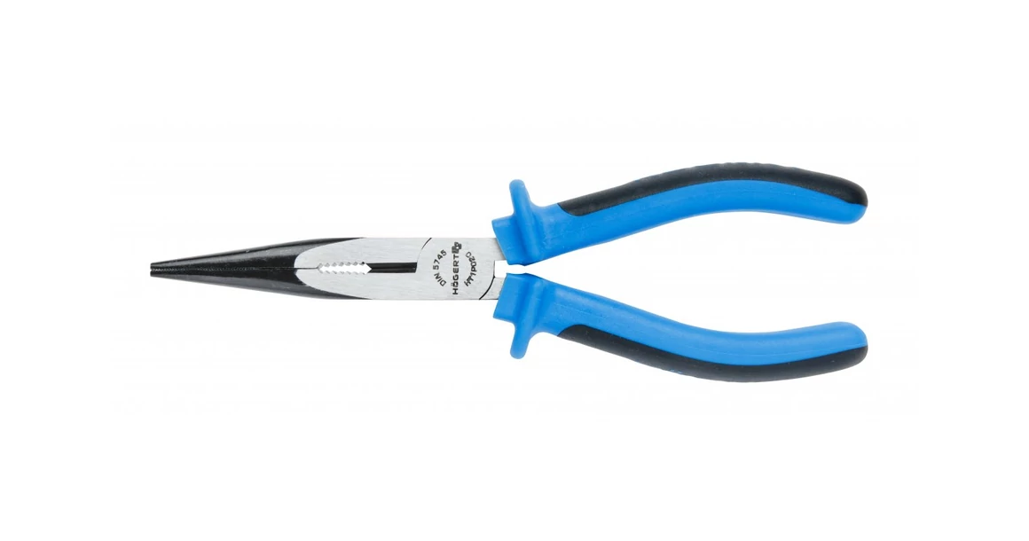 Kép 1/2 - Szerszám Högert Fogó, hosszú orrú, 200mm, CrV