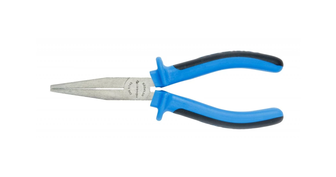 Kép 1/2 - Szerszám Högert Fogó, hosszú orrú, lapított, 160mm, CrV