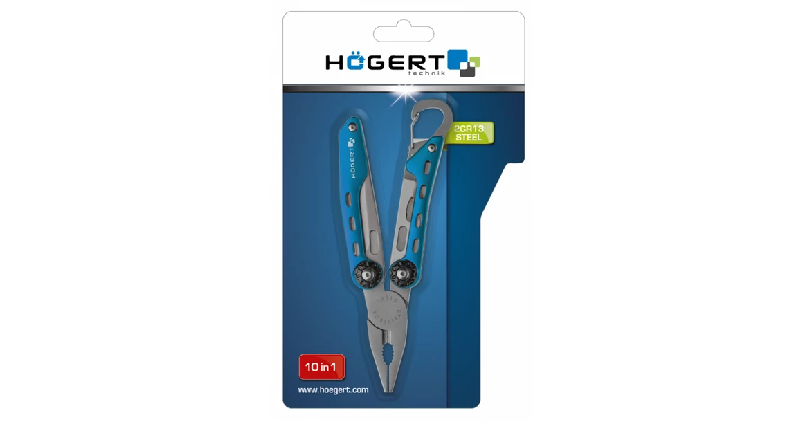 Kép 3/3 - Szerszám Högert Fogó, Multifunkcionális szerszám, 10 in 1, 110mm