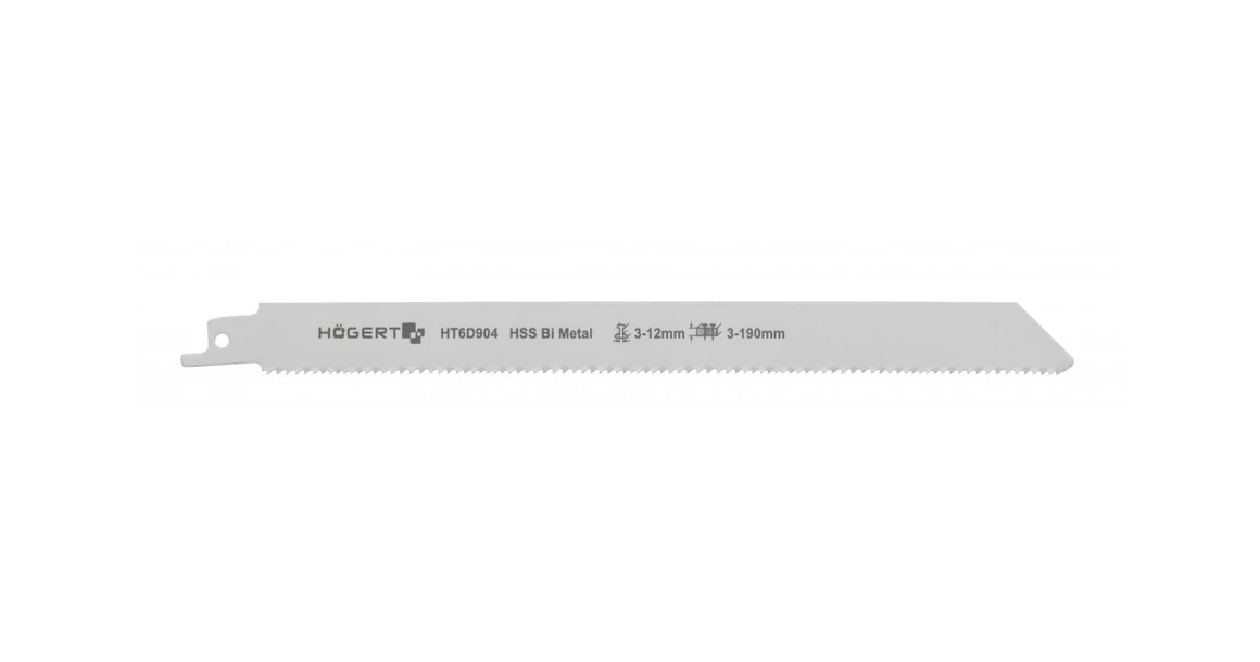 Kép 1/2 - Szerszám Högert Orr fűrészlap, 210/230mm, univerzális, BiMetal, 10-14 TPI